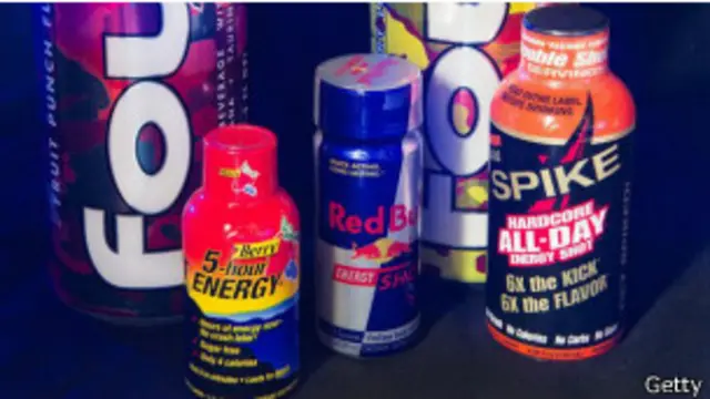 مشروبات الطاقة التي تحوي الكافيين