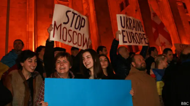 Акция в Тбилиси