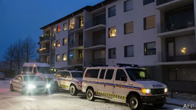 Edificio donde ocurrió el hecho en Islandia