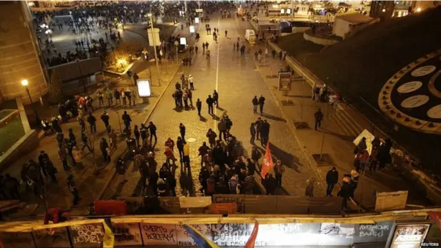 Киевнинг Мустақиллик майдони. 