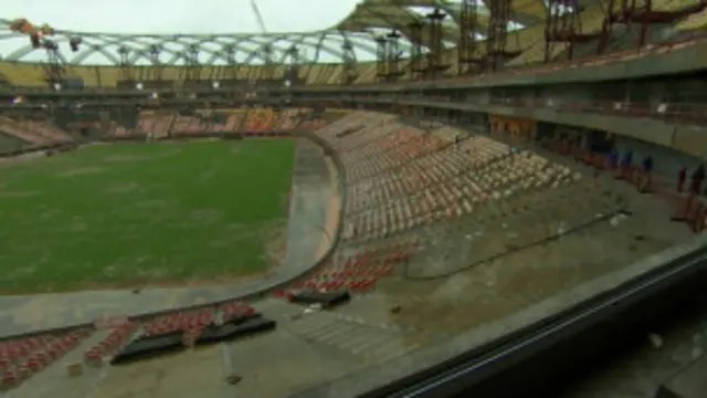 وزير الرياضة البرازيلي يقول إن جميع الاستادات ستكون جاهزة في شهر يناير القادم.