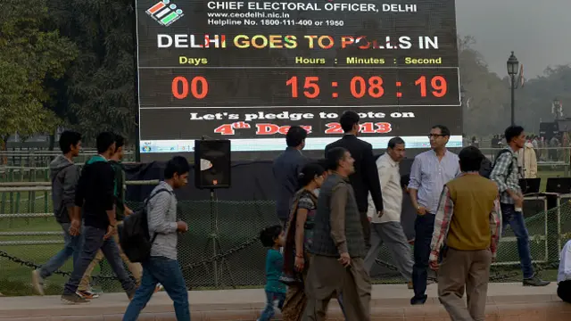 वोटर, मतदाता, दिल्ली