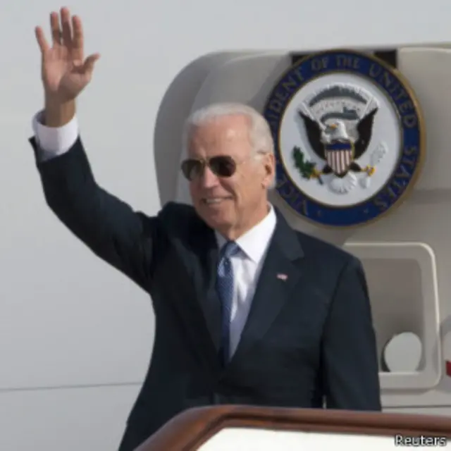 美國副總統拜登抵達北京