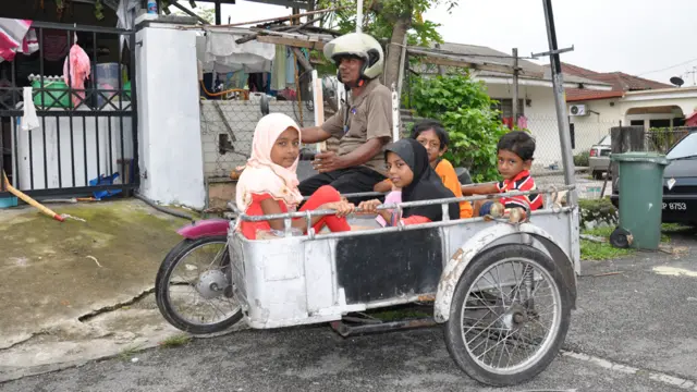 Keluarga Rohingya di Cheras Baru