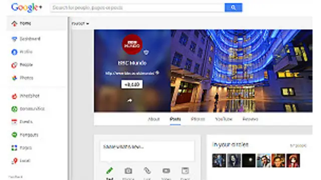 Google+ en acción