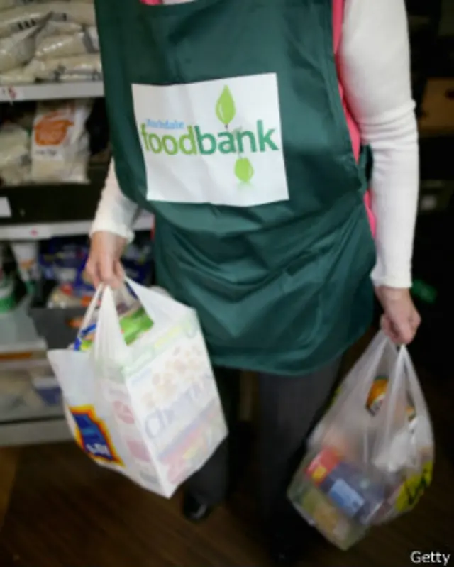 سال گذشته 'تعداد دریافت کنندگان کمک غذایی سه برابر شد' 