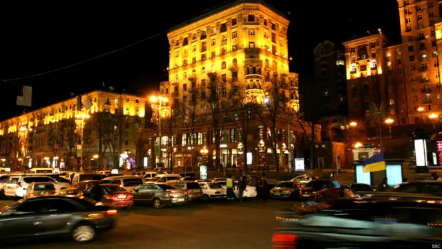 Пробка на Крещатике