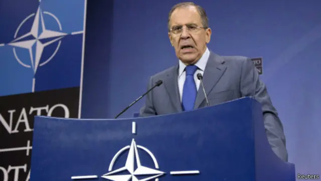 Сергей Лавров в Брюсселе