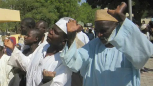 Wasu daga cikin nakasassu a Kano