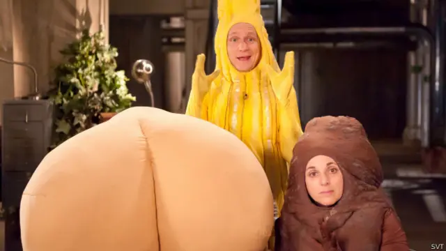 Xixi e Cocô, programa infantil sueco | Crédito: SVT