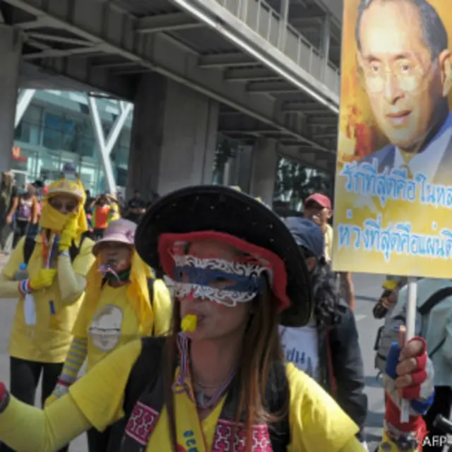 泰国民众庆国王诞辰