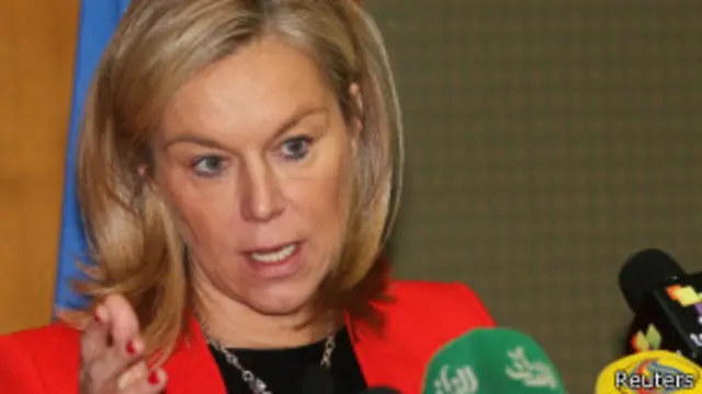 أشارت كاغ إلى إمكانية الالتزام بجدول التخلص من الترسانة السورية