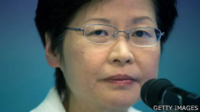 香港政务司司长林郑月娥（28/6/2013）