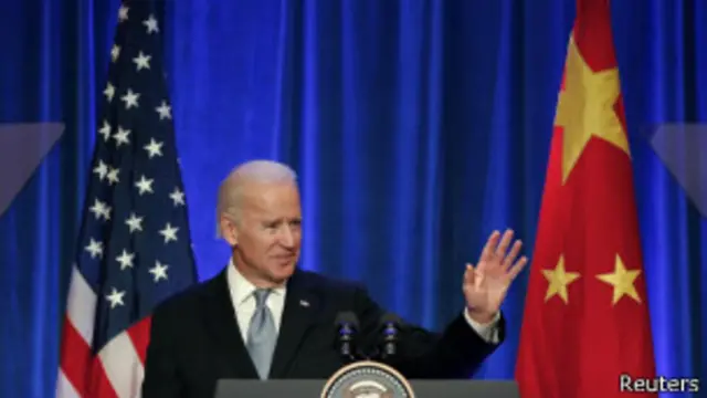 拜登访问北京论及自由、言论和创新