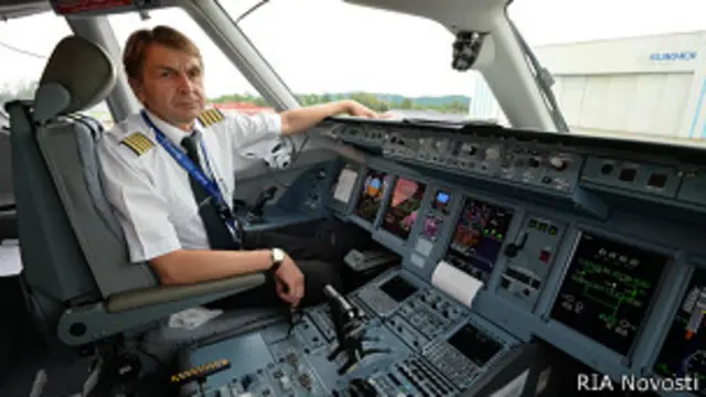 пилот самолета