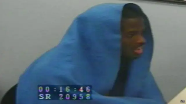 Видеокадры допроса Адеболаджо