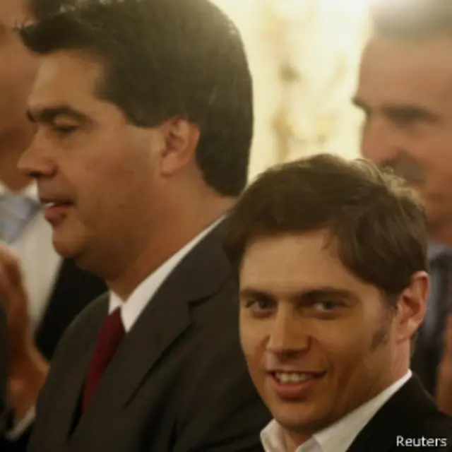 Capitanich e Kicillof (Reuters)