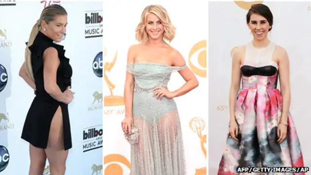 گلوکارہ كیشا، ٹی وی سٹار جوليان ہاگ اور زوشا میمٹ