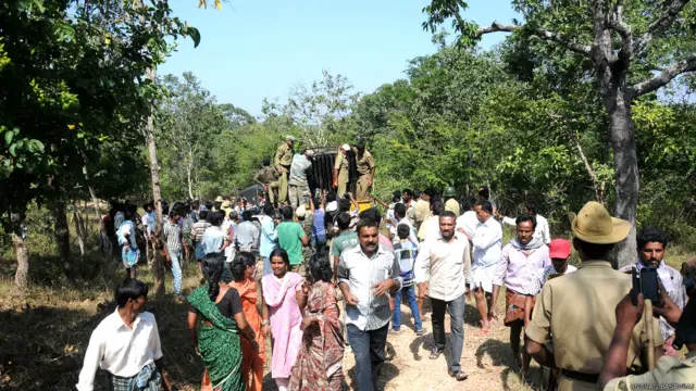 मैसूर, कर्नाटक, आदमखोर बाघ का आतंक, बांदीपुर टाइगर रिज़र्व, पुलिस की टीम