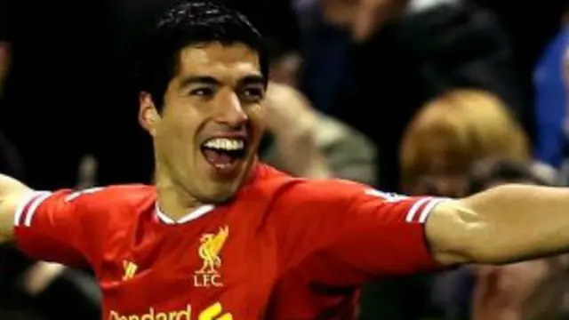 利物浦前锋苏阿雷斯