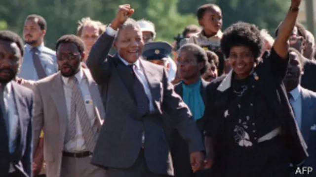 曼德拉出獄（11/2/1990）