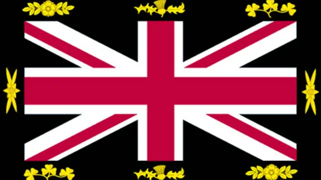 Вариант нового национального флага Британии, предложенный вексиллологами