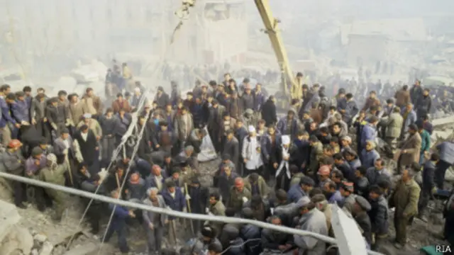 Ликвидация последствий землетрясения