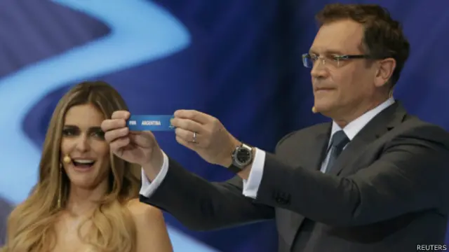 Sorteio da Copa (Reuters)