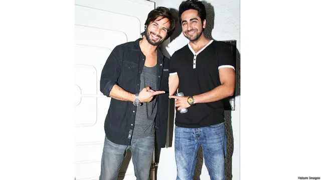 शाहिद कपूर, आयुष्मान खुराना