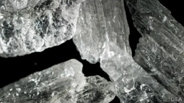 冰毒晶體（資料圖片）