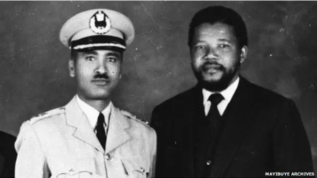 مینڈیلا گوریلا تربیت کے لیے ایتھوپیہ گئے تھے