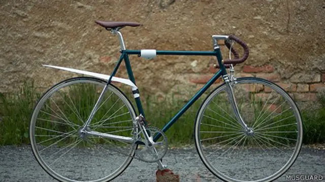 Los guardabarros Musguard vienen en una variedad de colores brillantes.