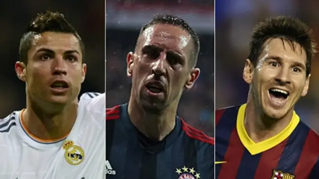 Ronaldo Ribery Messi