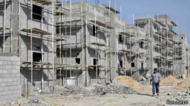 قالت الأمم المتحدة إن الحصار الإسرائيلي على القطاع أدى إلى شلل حركة البناء