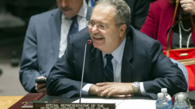 الممثل الخاص للامم المتحدة الى ليبيا طارق متري