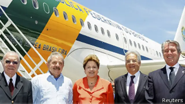 Delegación brasileña a los funerales de Mandela