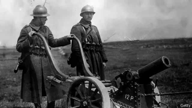 Imagen de archivo de la Primera Guerra Mundial