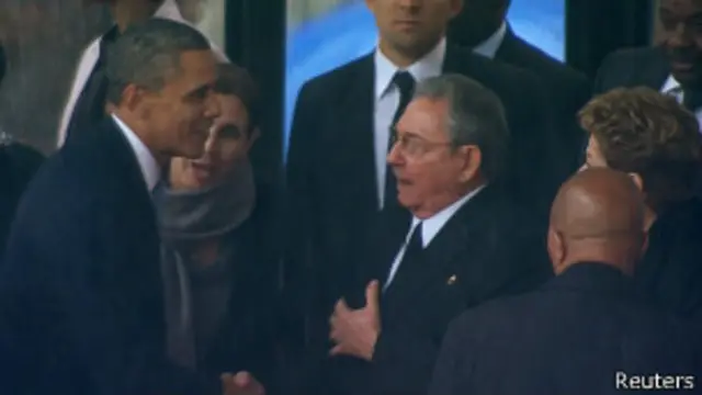 Обама и Кастро