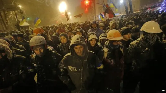 احتجاجات أوكرانيا