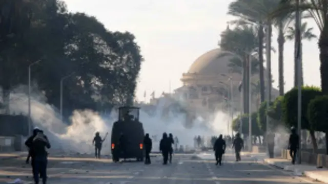 اشتباكات جامعة القاهرة