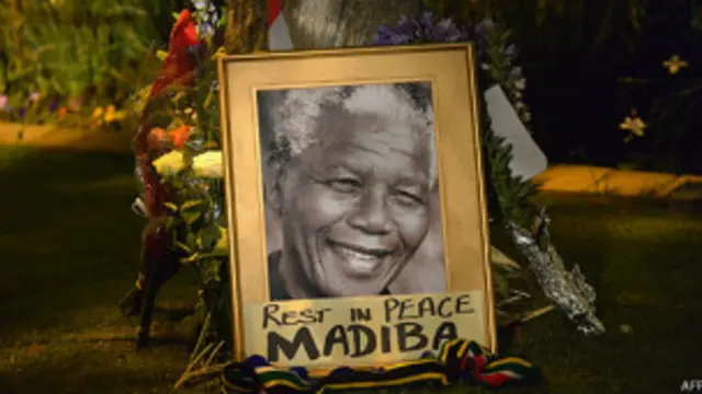 曼德拉遗像