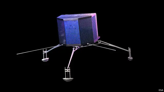 Philae | Crédito: ESA
