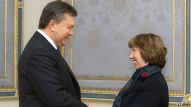 Янукович и Эштон