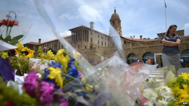 سيسجى جثمان مانديلا في مباني الاتحاد