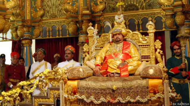 श्रीकांतदत्ता वॉडेयार, मैसूर, राजा