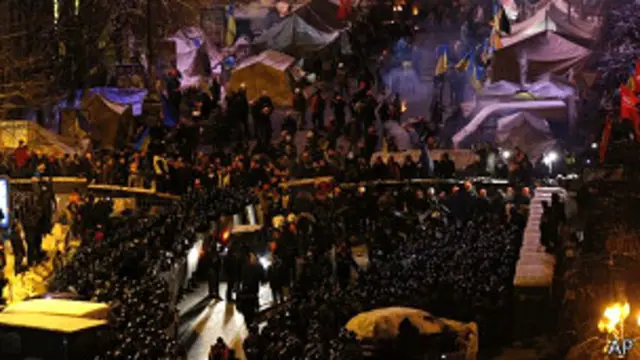 Protestas en Ucrania