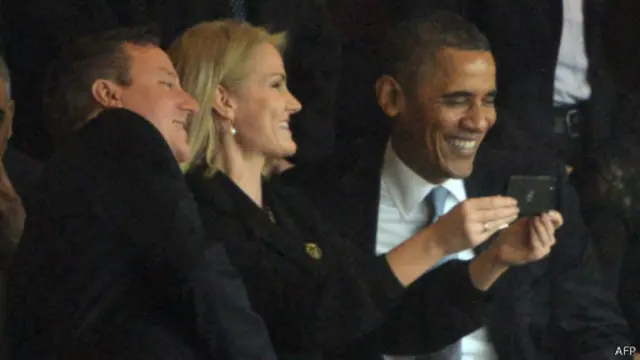 David Cameron, Helle Thorning Schmidt, Barack Obama
