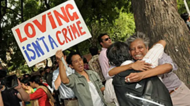 الاحتفال بحقوق المثليين في دلهي عقب حكمة المحكمة عام 2009