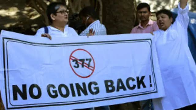 सुप्रीम कोर्ट के दिसंबर फ़ैसले के ख़िलाफ़ देश भर में समलैंगिकों ने प्रदर्शन किए थे.