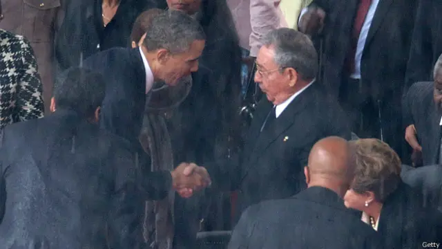 Raúl Castro y Barack Obama